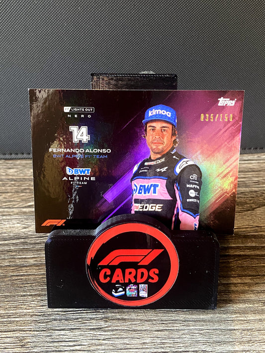 Fernando Alonso Nero - Lights Out 2022 - Pink 035/150