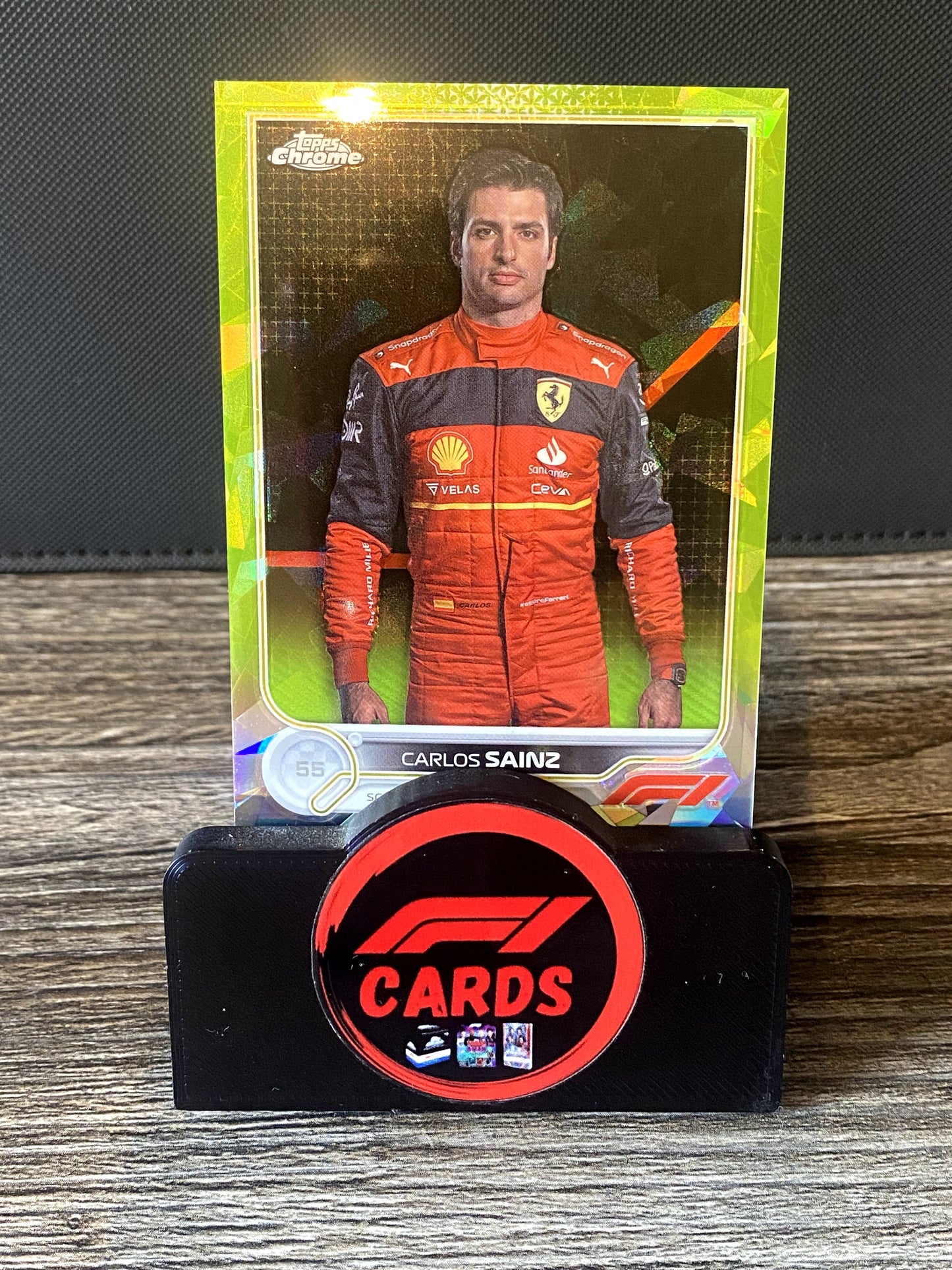 Carlos Sainz Portrait - Sapphire 2022 - #29 Chartreuse 170/199