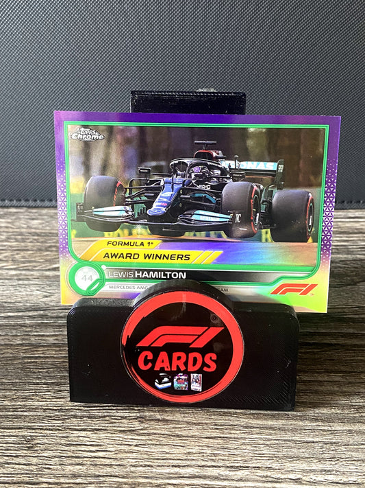 Lewis Hamilton Award Winners - Chrome 2022 - #198 Purple/Green 