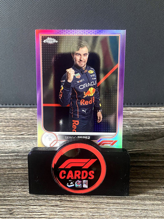 Sergio Perez Portrait - Chrome 2022 - #21 Purple 345/399