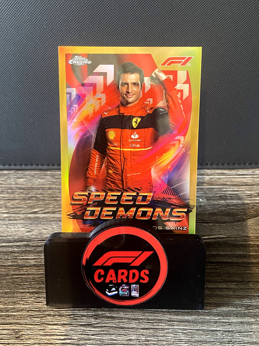 Carlos Sainz Speed Demon - Chrome 2022 - SD-CS Gold 32/50