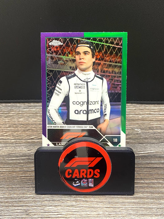 Lance Stroll - Chrome 2023 - #44 Purple/Green 