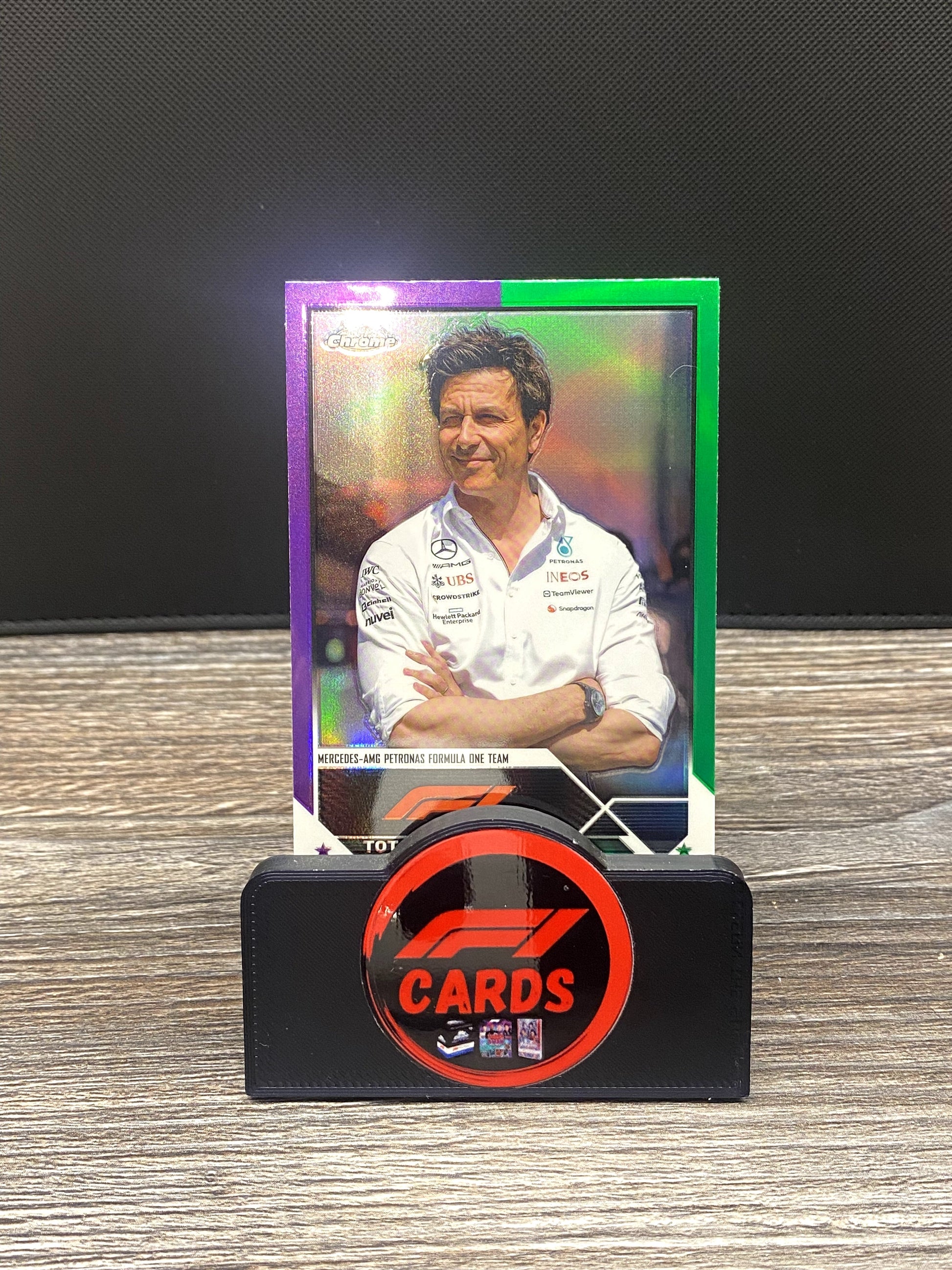 Toto Wolff - Chrome 2023 - #92 Purple/Green 