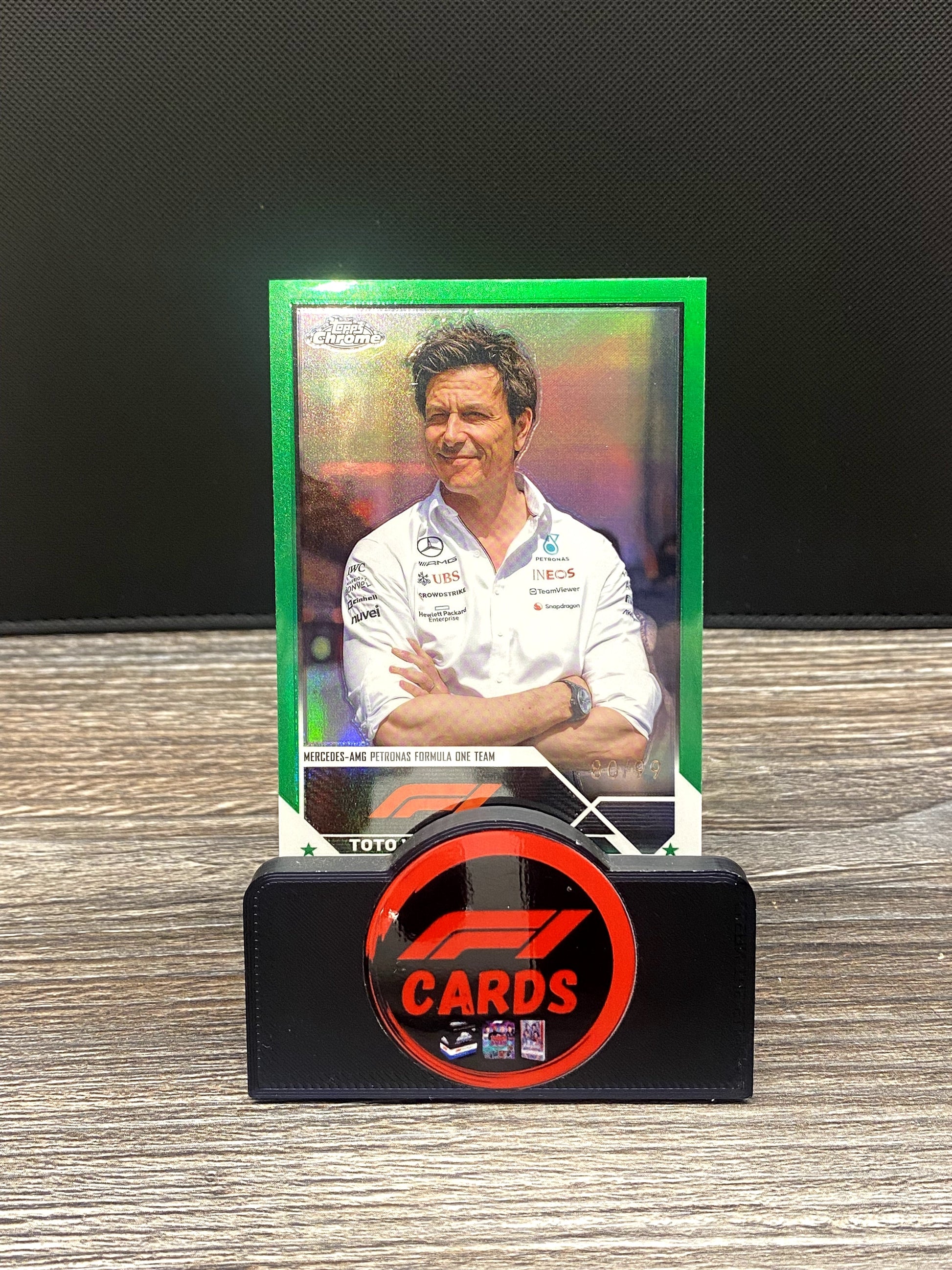 Toto Wolff - Chrome 2023 - #92 Green 80/99