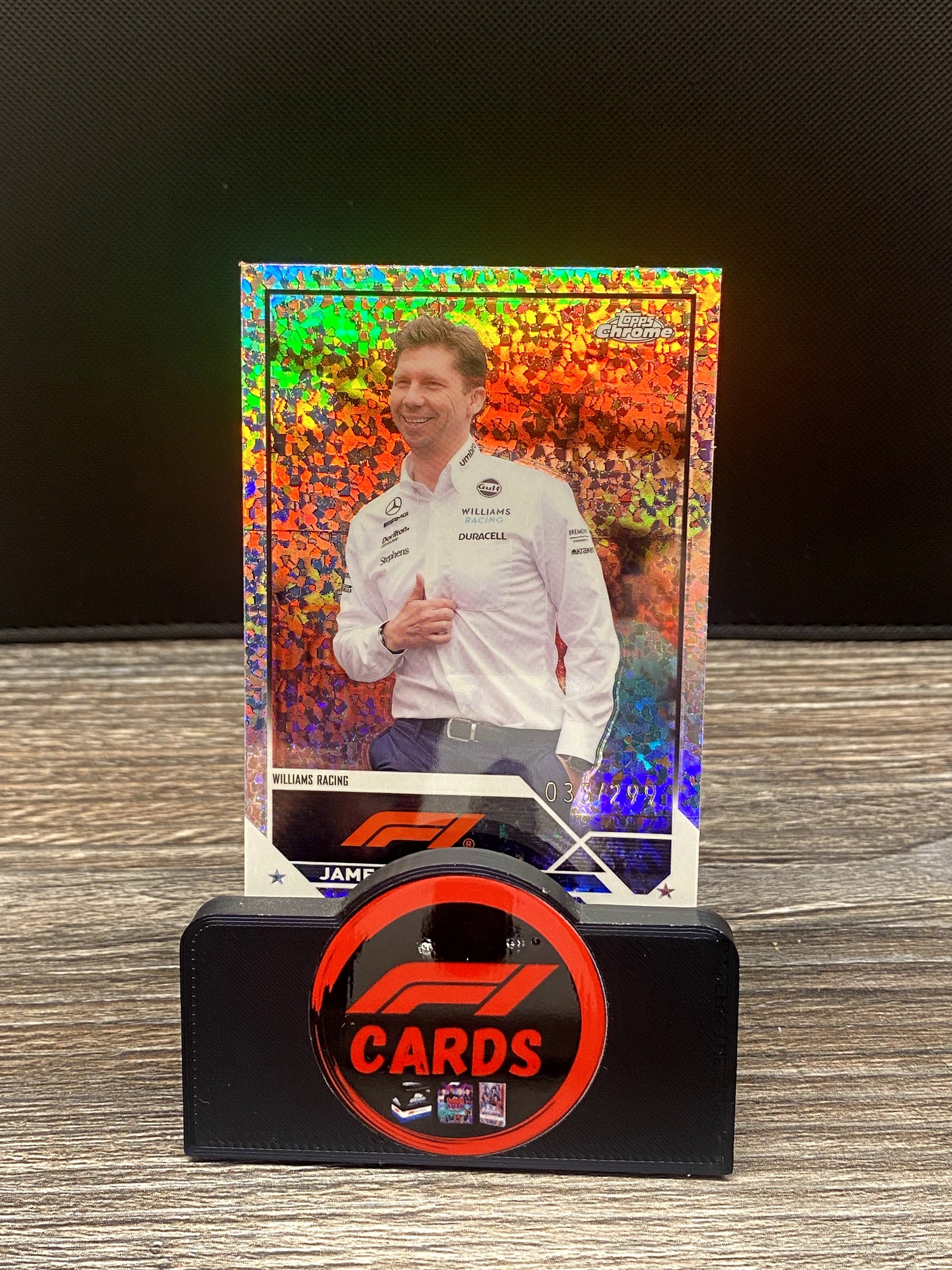 James Vowles - Chrome 2023 - #99 Mini Diamonds 035/299