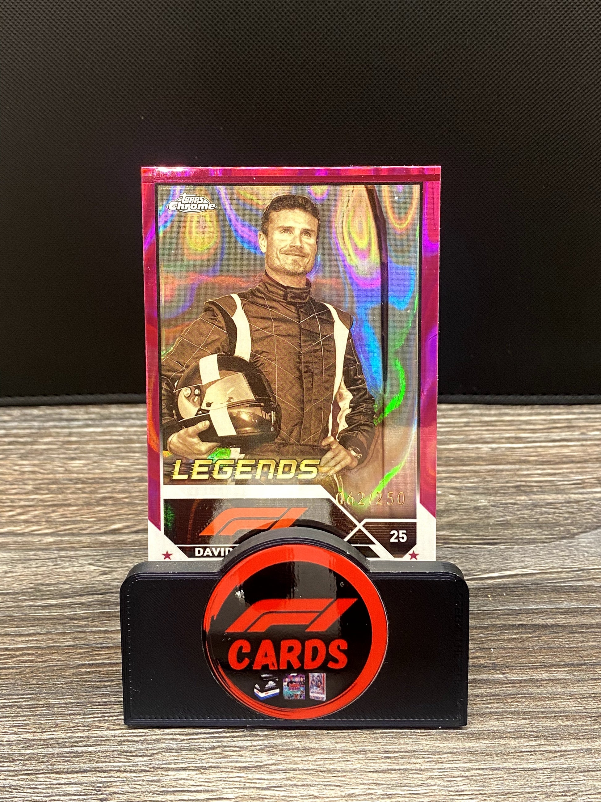 David Coulthard - Chrome 2023 - #200 Lava Fuschia 062/250