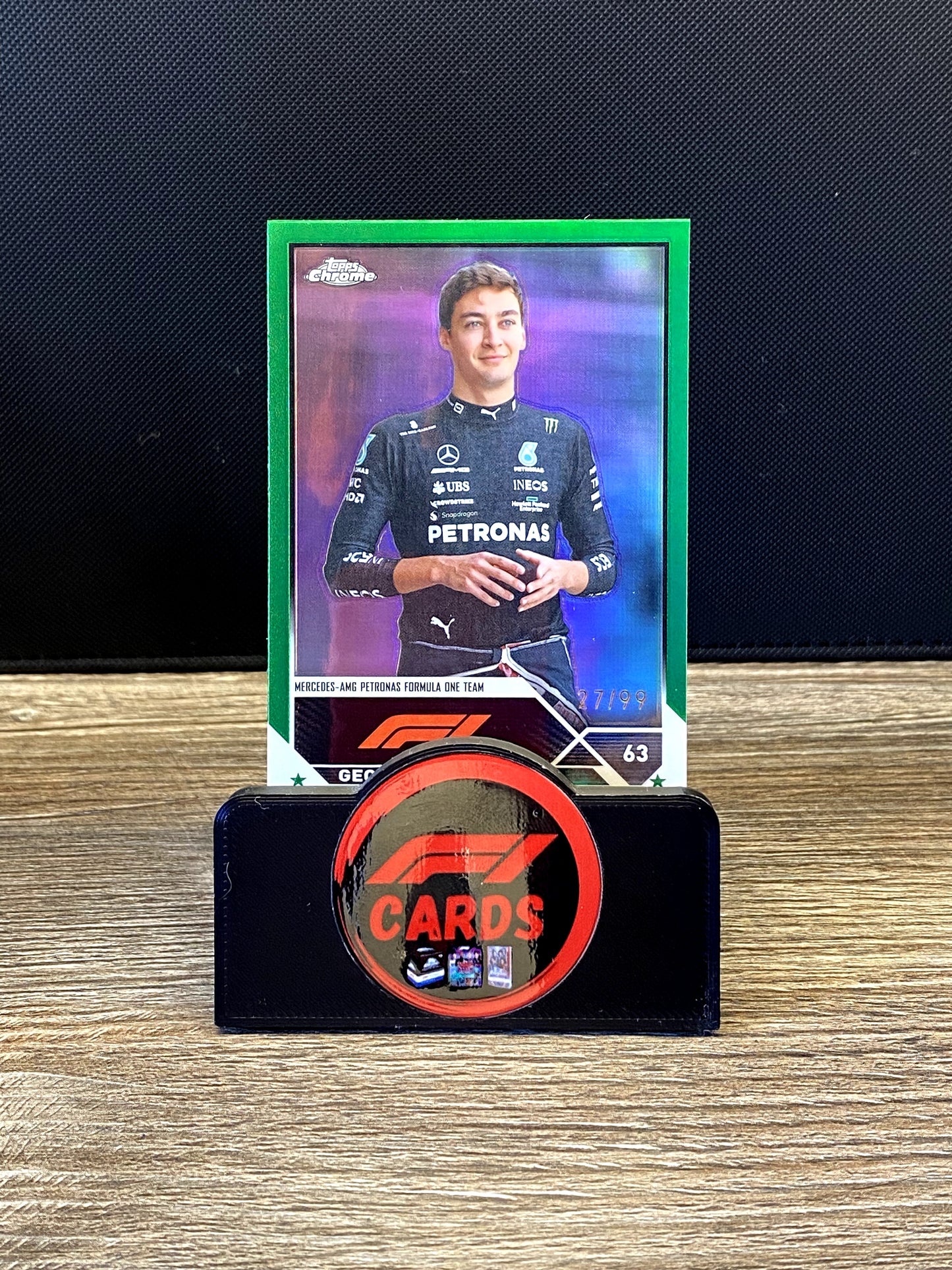 George Russell - Chrome 2023 - #15 Green 27/99