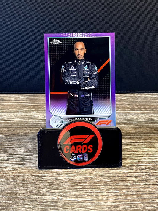 Lewis Hamilton Portrait - Chrome 2022 - #5 Purple 237/399