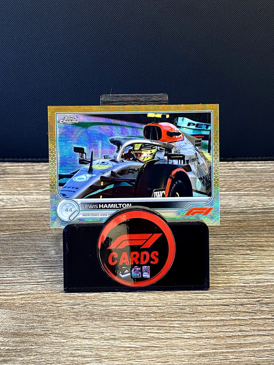 Lewis Hamilton - Chrome 2022 - #7 Gold Wave 39/50