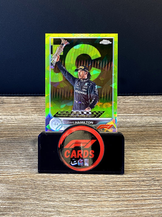 Lewis Hamilton Winner Saudi Arabi 2021 - Sapphire 2022 - #171 Chartreuse 126/199