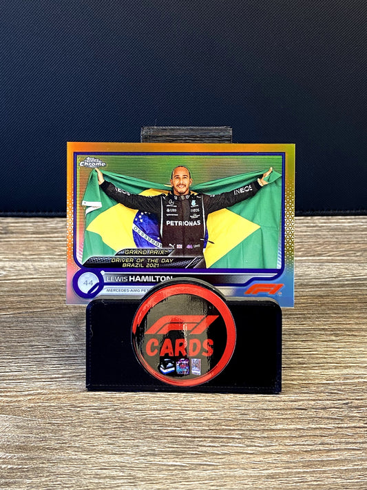 Lewis Hamilton DOTD Brazil 2021 - Chrome 2022 - #190 Gold/Purple 