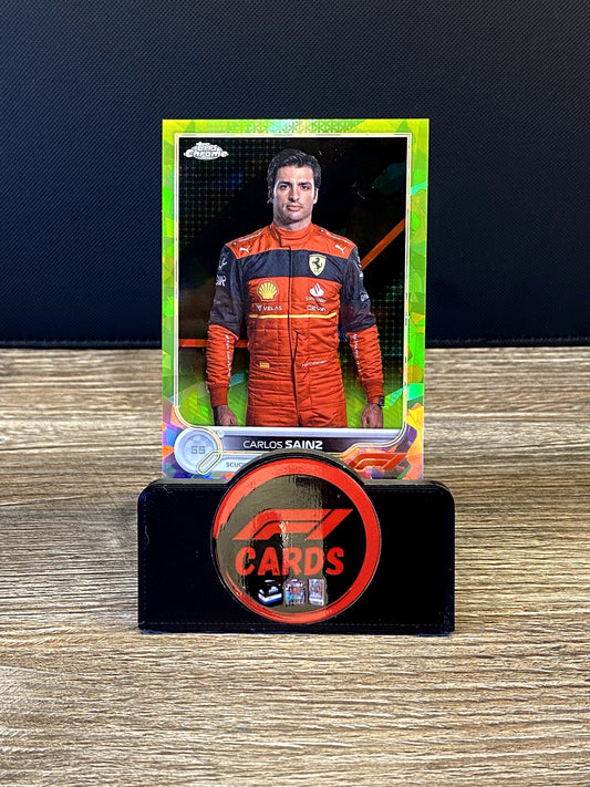 Carlos Sainz Portrait - Sapphire 2022 - #29 Chartreuse 105/199