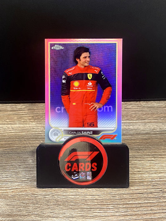 Carlos Sainz - Chrome 2022 - #32 Pink 12/75