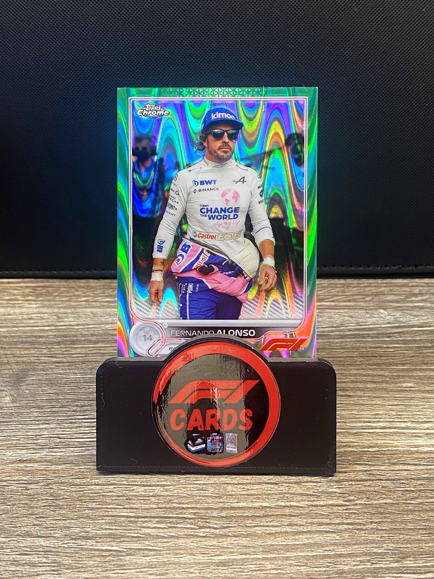 Fernando Alonso - Chrome 2022 - #16 Green Raywave 67/99