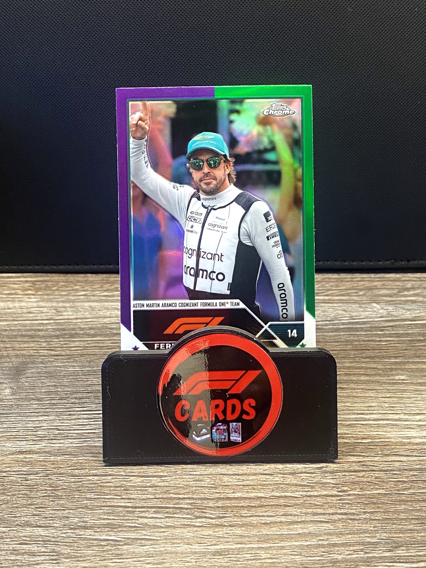 Fernando Alonso - Chrome 2023 - #34 Purple/Green 