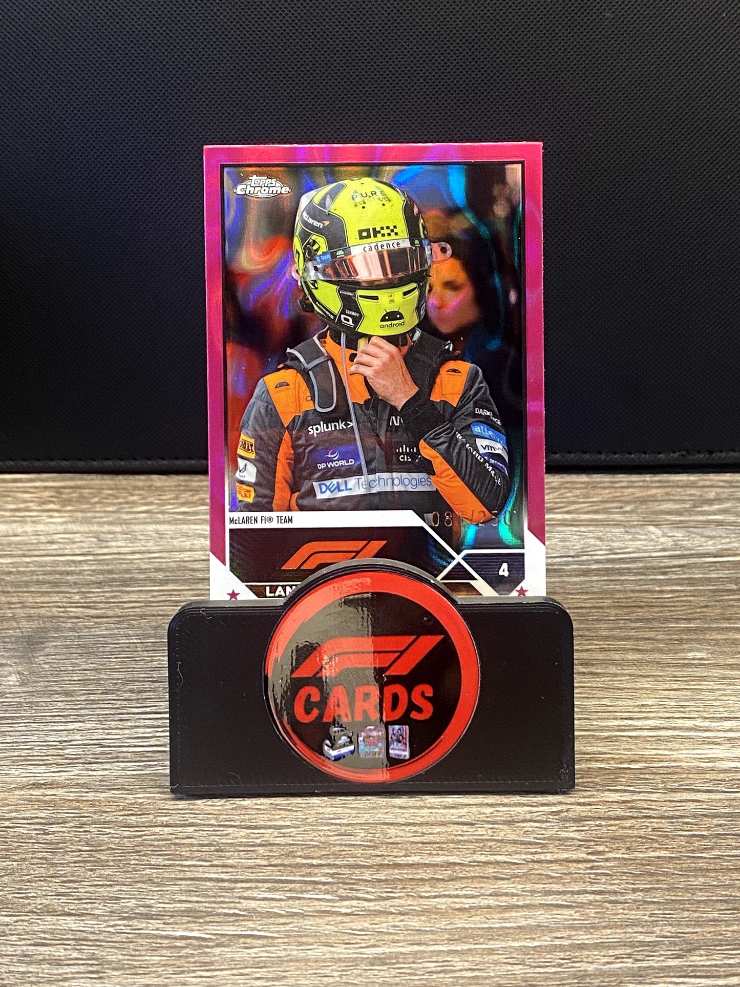 Lando Norris - Chrome 2023 - #26 Lava Fuschia 027/250