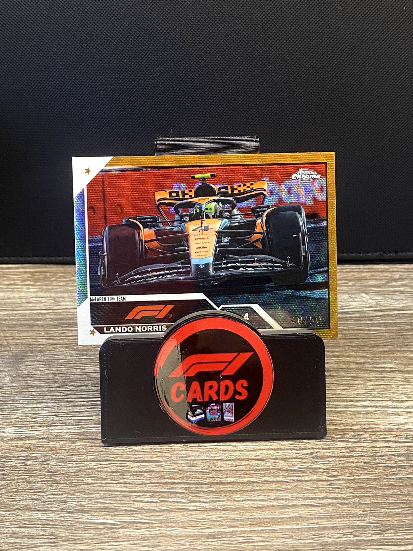 Lando Norris - Chrome 2023 - #112 Gold Wave 40/50