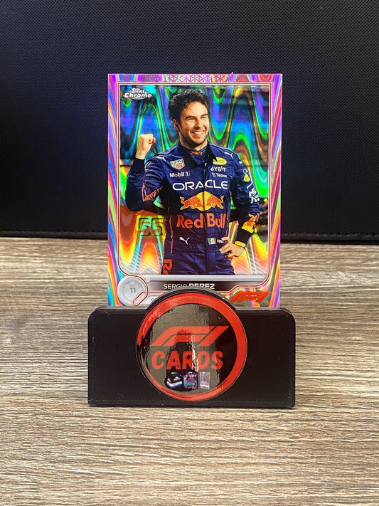 Sergio Perez - Chrome 2022 - #22 Pink Raywave 62/75