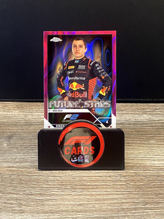 Enzo Fittipaldi Portrait - Chrome 2023 - #75 Lava Fuschia 223/250