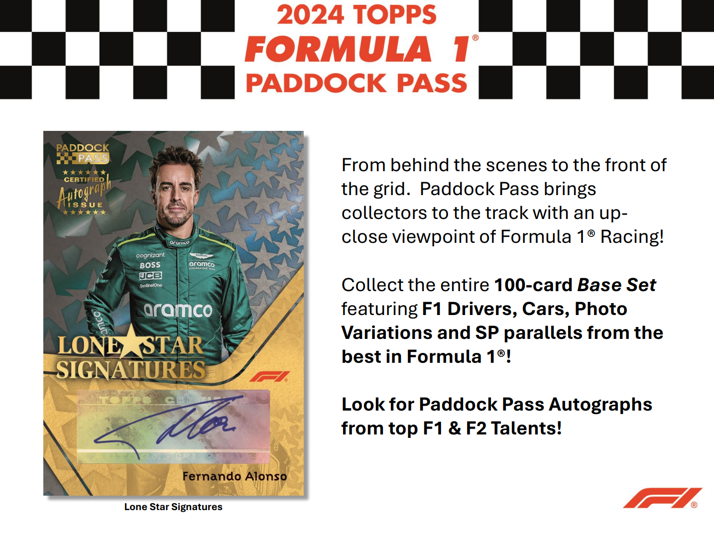 Topps F1 Paddock Pass 2024 - Hobby Box Sealed