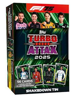 Topps F1 Turbo Attax 2025 Mega Tin (Shakedown)