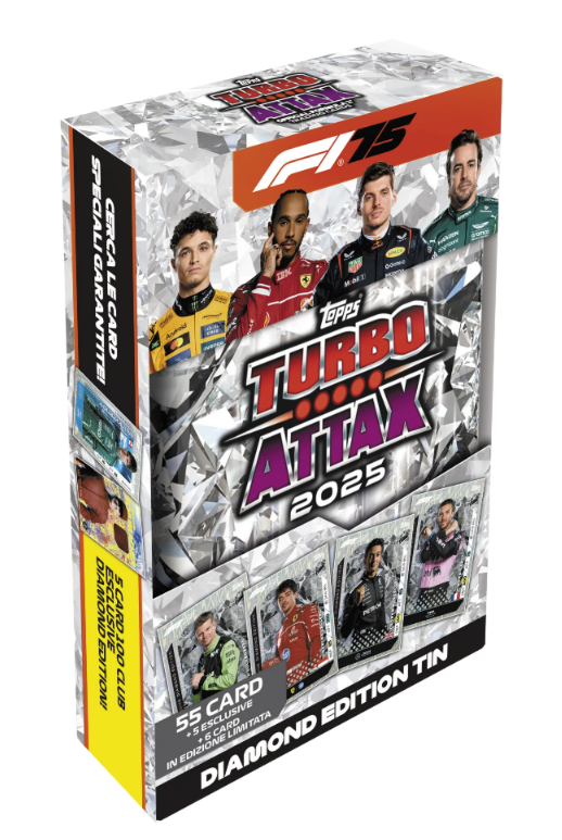 Topps F1 Turbo Attax 2025 Mega Tin (Diamond Edition - Relic Chance)