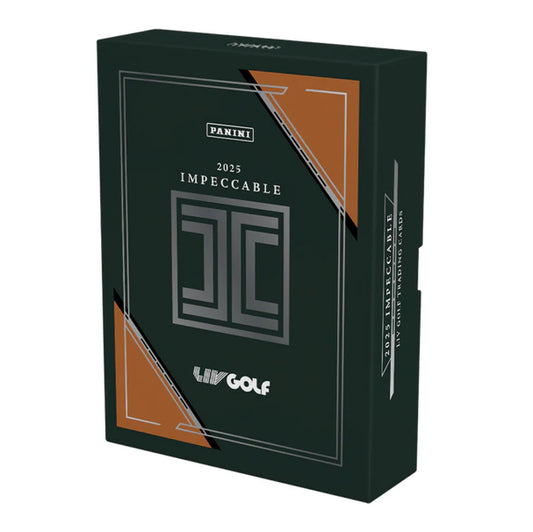 Panini 2025 Impeccable LIV Golf - Hobby Box - New & Sealed