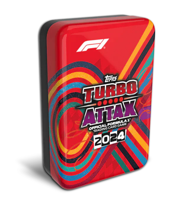 Topps F1 Turbo Attax 2024 – Mega Tin (UK Edition) (New & Sealed)