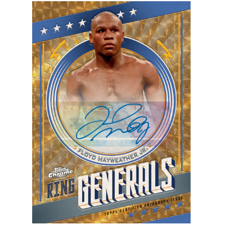 Topps Chrome Boxing Hobby Box – New & Sealed