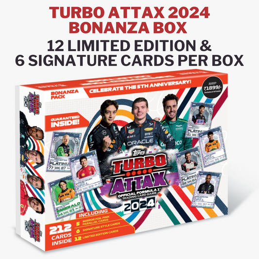 F1 Turbo Attax 2024- Bonanza Box (Indian Release)