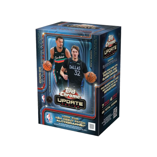 Topps 2026 Chrome NBA Basketball Update Series Value/Blaster Box - New & Sealed