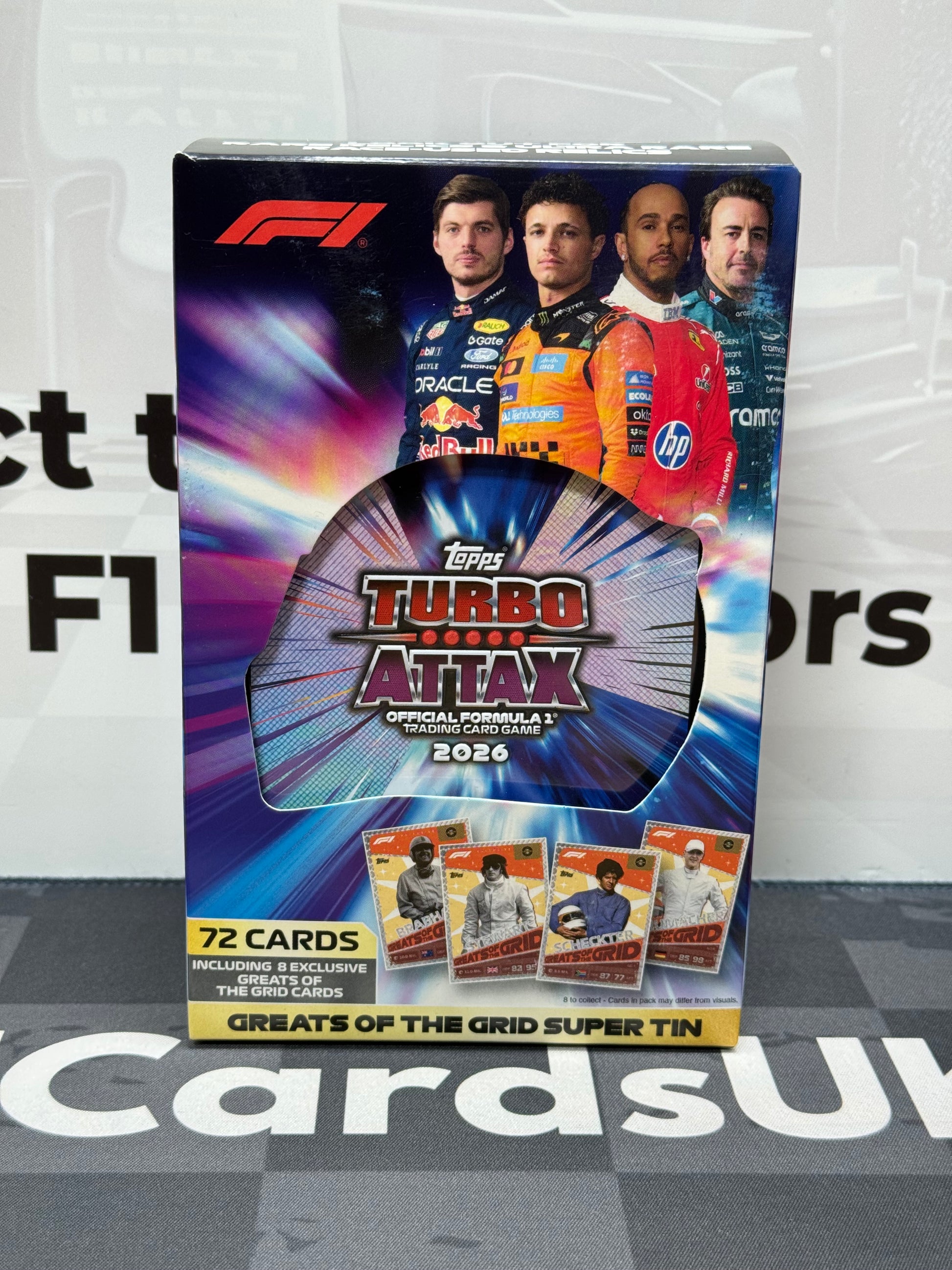 Topps F1 Turbo Attax 2026 Super Tin