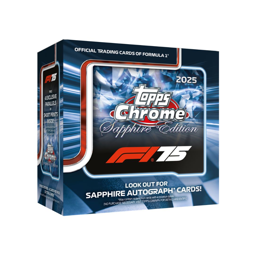 Topps F1 Chrome SAPPHIRE Edition 2025 - Hobby Box (COMING SOON!)