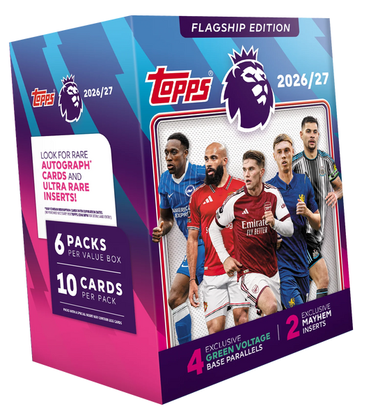 Topps 2027 Premier League Value / Blaster Box - New & Sealed