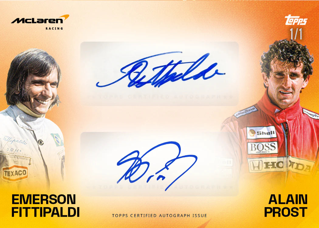 Topps McLaren Racing Team Set 2025 - Hobby Box - New & Sealed