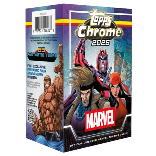 Topps 2026 Marvel Comics Value / Blaster Box - New & Sealed