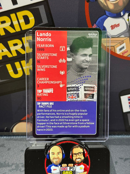 Lando Norris Base - Topps F1 Top Trumps Silverstone Exclusive