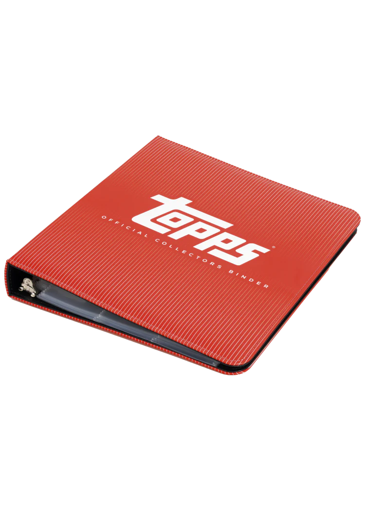 Official Fanatics/Topps Brand - RED Binder (9 Pockets, 360 Cards)