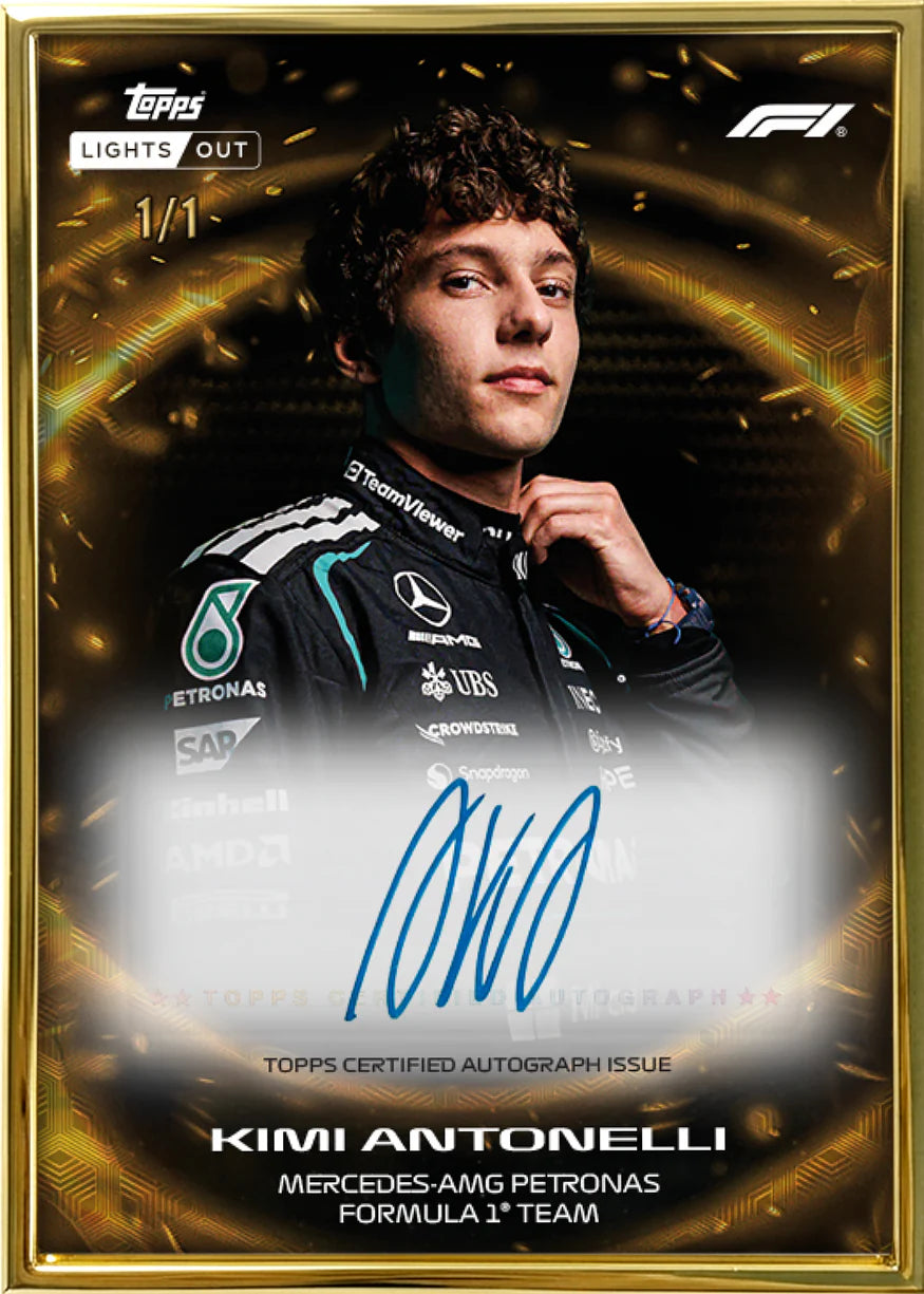 Topps F1 Lights Out 2026 Box - New & Sealed