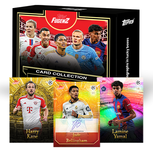 Topps Fugenz UEFA Club Football 2023/24 - Hobby Sealed Box | Guaranteed 2 numbered parallels