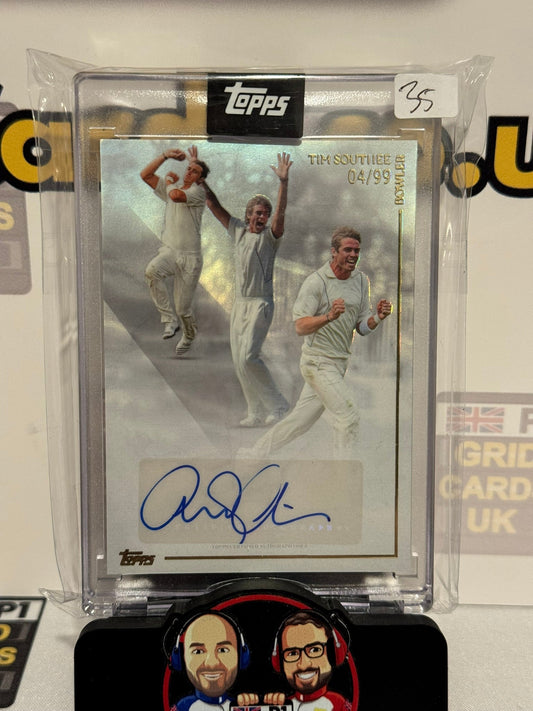 Tim Southee Auto 4/99 - Topps Cricket Legends 2025