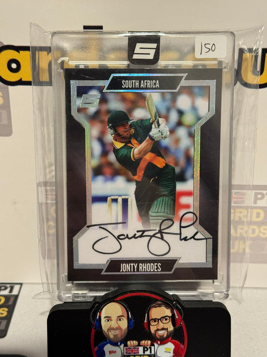 Jonty Rhodes Auto 1/1 Black - South Africa - Sportsnection 2025 Cricket Card