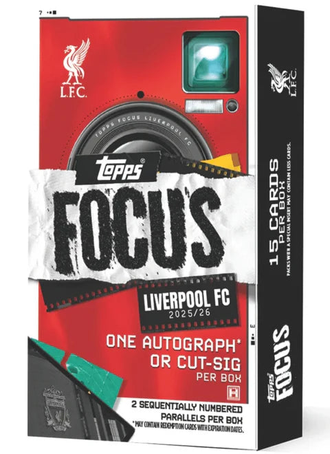Topps 2026 Liverpool Focus Team Set Box - New & Sealed