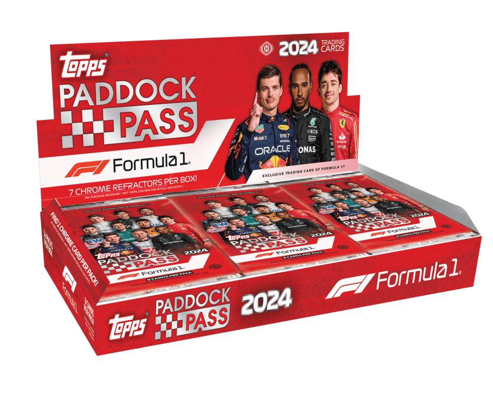 Topps F1 Paddock Pass 2024 - Hobby Box Sealed