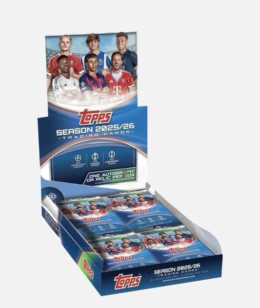 Topps 2026 UEFA UCC Flagship - Hobby Box - New & Sealed