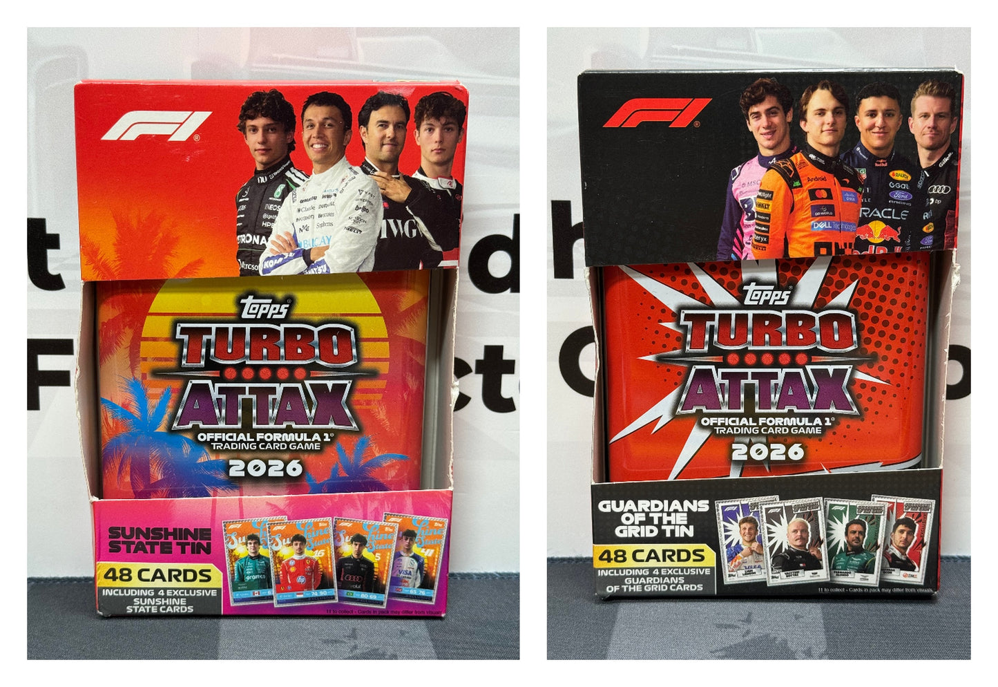Topps F1 Turbo Attax 2026 - MEGA TIN (Pre Order, Releases 23/7/26)