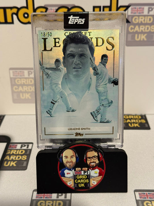 Graeme Smith 18/50 Blue - Topps Cricket Legends 2025