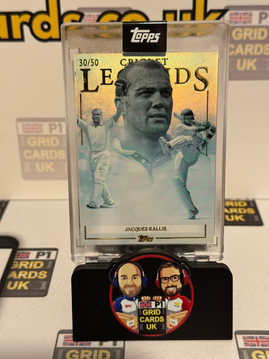 Jacques Kallis  30/50 Blue - Topps Cricket Legends 2025
