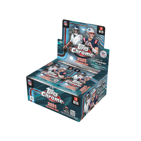 Topps NFL Chrome American Football 2025 - Jumbo Box - New & Sealed