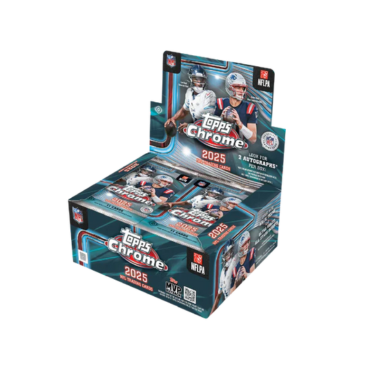 Topps NFL Chrome American Football 2025 - Jumbo Box - New & Sealed